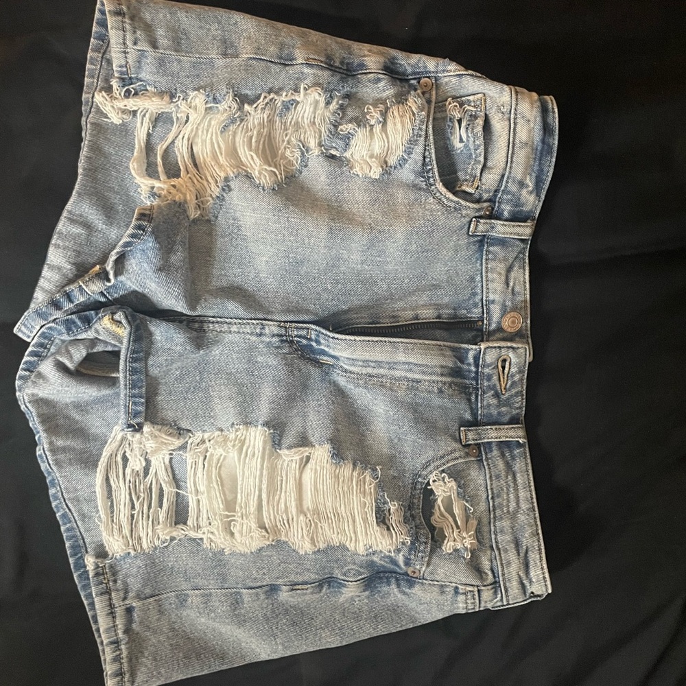 american eagle jean shorts barely worn